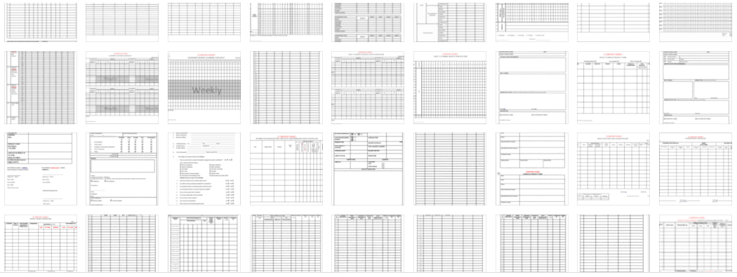 FULL Package (GMP Monitoring Record/ Form Template)