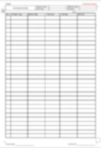 P04 F02 - (FORM) PACKING RECORD