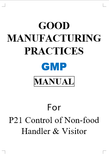 P21 Control of Nonfood Handler & Visitor
