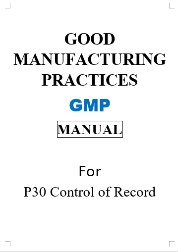 P30 Control of Record