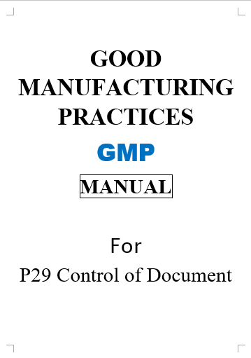 P29 Control of Document