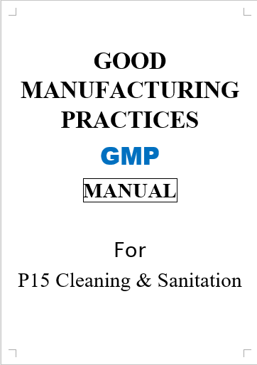 P15 Cleaning & Sanitation