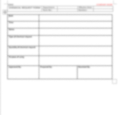 P08 F01 - (FORM) CHEMICAL REQUEST FORM
