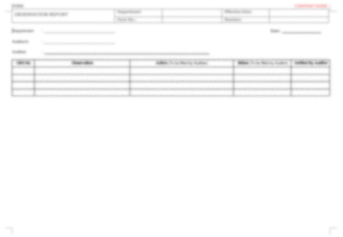 P27 F04 - (FORM) OBSERVATION REPORT